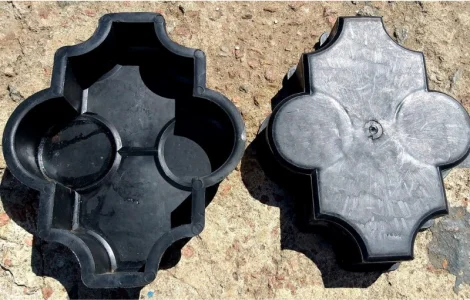 Форма для тротуарной плитки полиэтиленовая