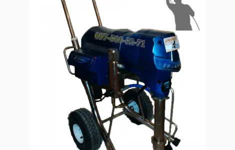 Лучший окрасочный аппарат для шпаклевки и краски ARS E-450 TX