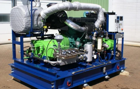 Дизельный агрегат высокого давления KAMAT