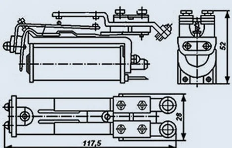 Реле РКС-3 РС4.501.200 ( 201.202.203.204)