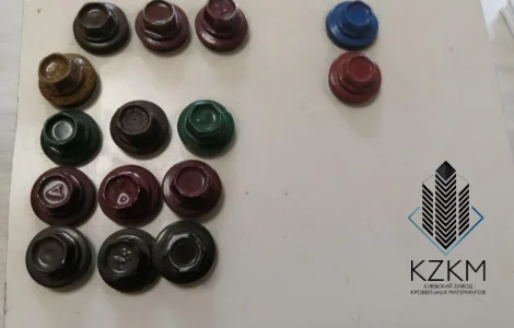 Саморезы для профлиста матовые, глянцевые, по дереву, по металлу