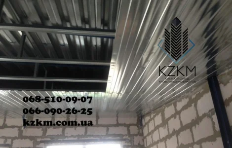 Профнастил конструктор, наборной профлист, проф-панель, узкий, дешевый 0, 35мм