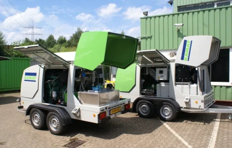 Мобильная установка высокого давления 1000бар KAMAT KамJET