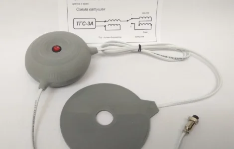 Катушка Мишина чистой статики с трансформатором