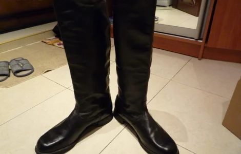 Сапоги хромовые офицерские