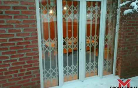 Розсувні грати Prof з електричним приводом та високим рівнем безпеки