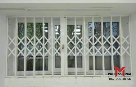 Розсувні грати Prof для вікон будь-яких розмірів