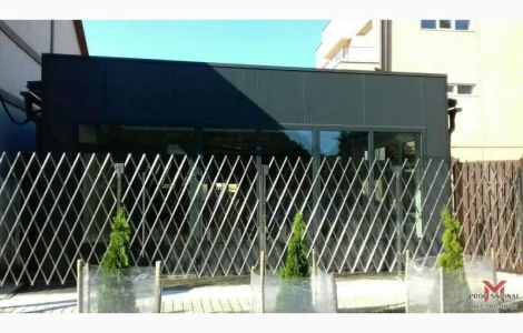 Раздвижные решётки и ограждения Prof из нержавеющей стали