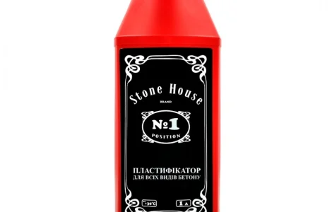 Пластифікатор для всіх марок та класів бетону 1 Stone House 1/5/10 л