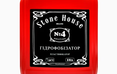 Гідрофобізатор пластифікатор 4 Stone House 1/5/10 л