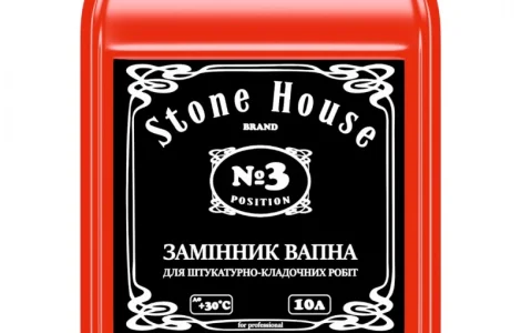 Замінник вапна для штукатурних робіт 3 Stone House 1/5/10 л