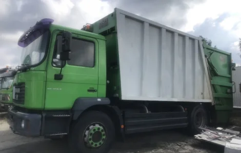 Сміттєвоз MAN 18.255 Бункер MUT (Austria) 18m3 Свіжий. Відмінний стан