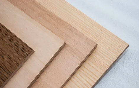 ДВП плита шпонована з швидкою відправкою по Україні. Послуги порізки