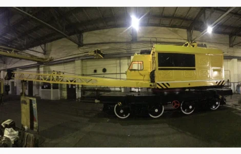 Кран железнодорожный КЖДЭ-25 1992 года выпуска