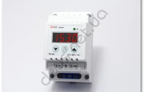 Таймер недельный (реле времени) на DIN-рейку 16А(2.8кВт)