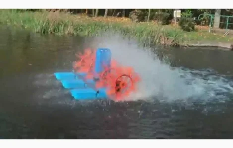 Плавающий аэратор для водоема