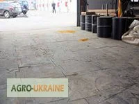 Тех пластина из литой резины.