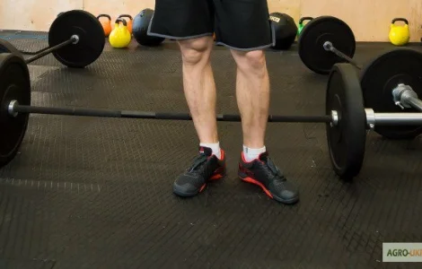 Покрытие для пола тяжелоатлетического зала