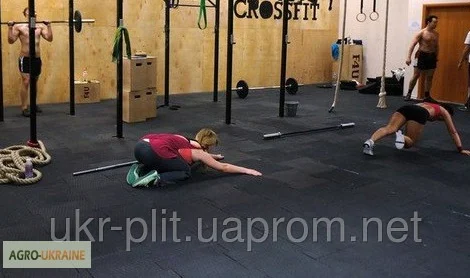 Плотная резина для тренажерных залов и кроссфит боксов