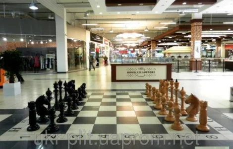 Деревянные шахматные фигуры для базы отдыха