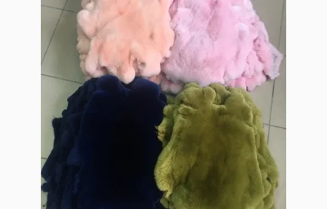 Шкуры кролика и натуральный мех в продаже