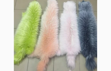 Шкуры мех енота