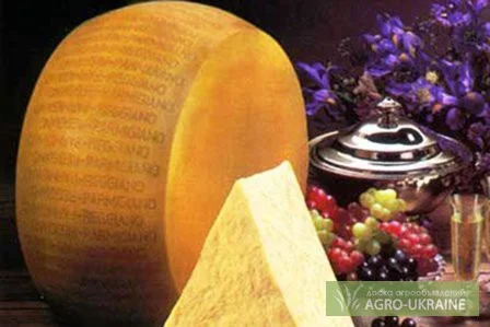 Твёрдый итальянский сыр Parmigiano Reggiano