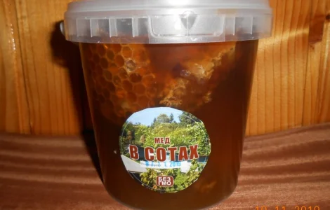 Лесной мед в сотах