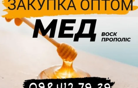 Купую мед для експорту