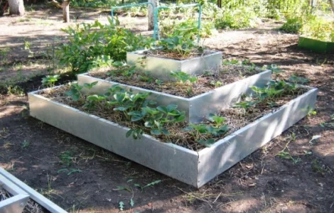 Пирамида под клубнику 3х ярусная