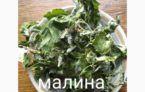 Малина листочки