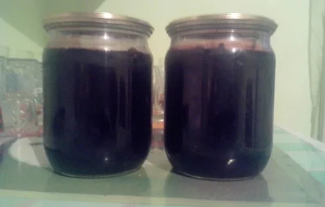 Чорниця(афини) у власному соці