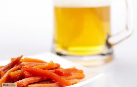 Снэки рыбы красной солено-сушенные