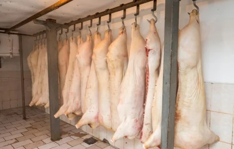 Свинина охолоджена (напівтуші)