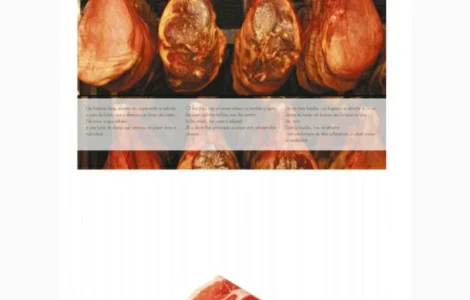 Капченое мясо из Португалии Cured tradicionalHam and sausage meat Presuntos Rodrigues