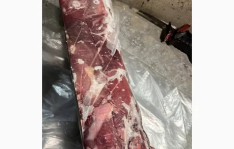 Свиной гуляш замороженный