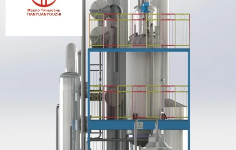 Оборудование для рафинации растительного масла, животного жира, пищевого технического жира