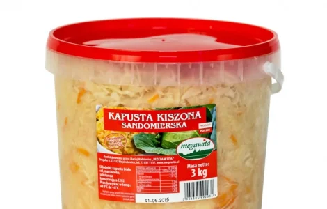Лінія фасування квашеної капусти у відра 0.5-1.0 кг
