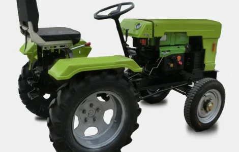 Трактор DW 120 (ДВ 120). 12 л.с. Дизель. Электростартер. Водяное охлаждение