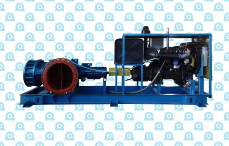 Дизельна насосна станція (мотопомпа) СНП 500-10 до 3000 м3/год