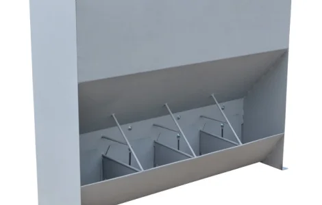 Кормушка для свиней бункерная (4 секции) до 30 голов