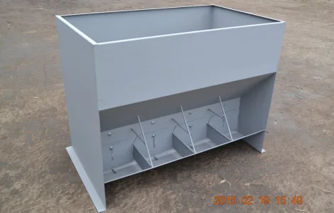 Кормушка для откорма свиней (бункерная) 8 Секций