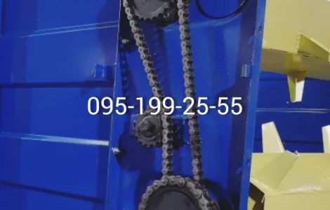 Звездочка битера КТУ-10, звездочка натяжная КТУ-10, цепь роликовая t-19.5 КТУ-10