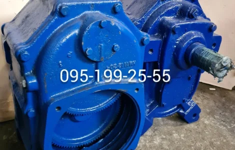 Редуктор НІ 11.12. Вал приводний НІ 11.12.206; вал-шестерня НІ 11.12.203, НІ 11.12.207