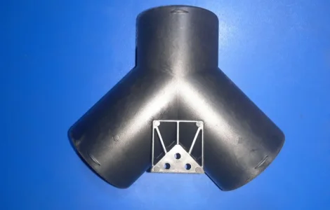 Трійник Y-подібний автономного обігрівача 75 мм