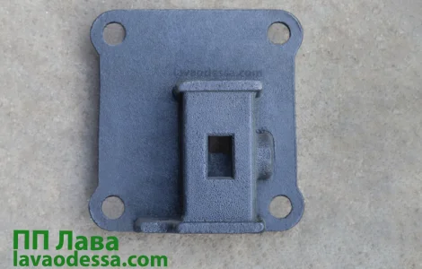 Державка колеса ПЧР 36.393 (кв.50х50, ПЛН 5-35, ПНЯ 4-42) за випалюваною моделлю