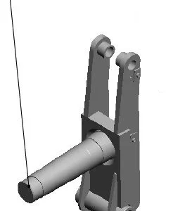 95050920 Поворотный кронштейн плуга Мирко Гаспардо Mirco GASPARDO