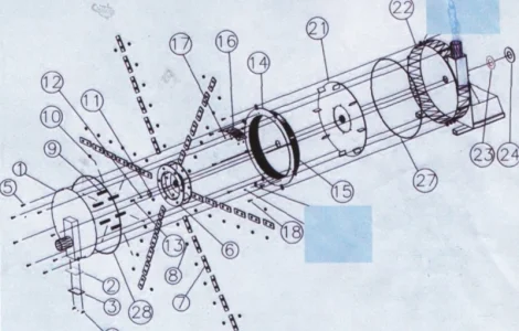 Молотки, сита, вентилятори, молоткові головки, зачастини до Зернодробарки, M-Rol