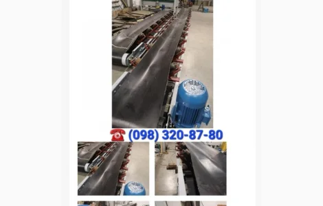 Стрічкові роликові конвеєри, ролики, роликоопори