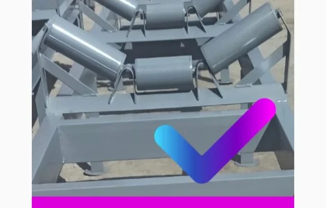 Ролик верхньої роликоопори стрічкового конвеєра